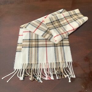 SOLD - Not For Sale 
3 for $20 Plaid scarf with fringe